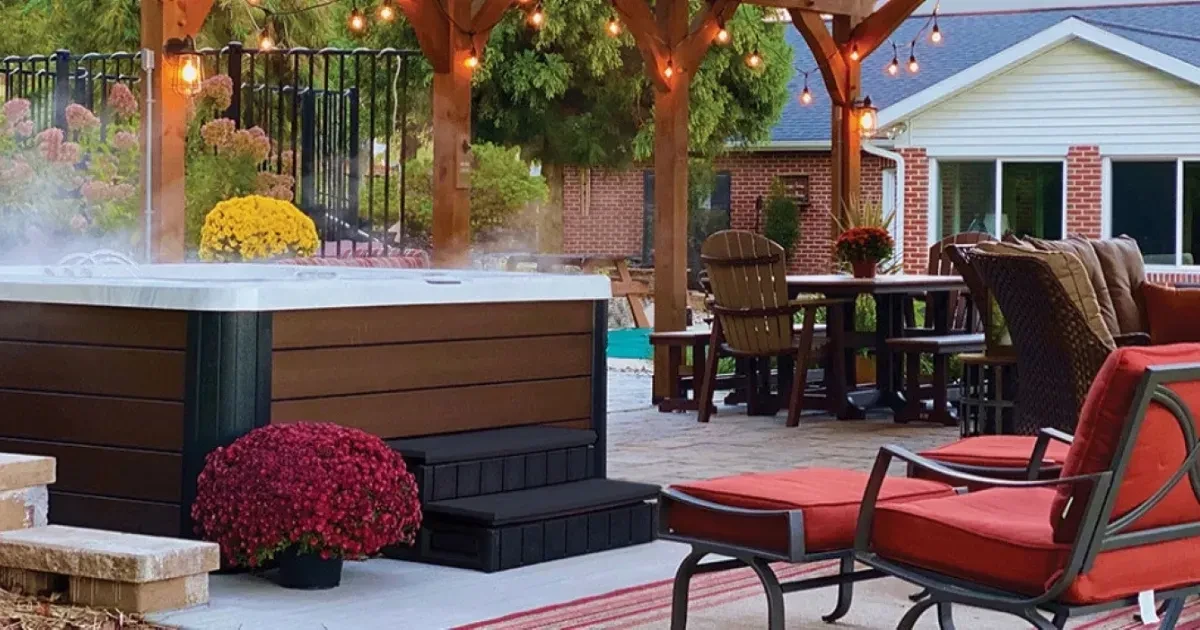 PDC Spas luxury hot tub