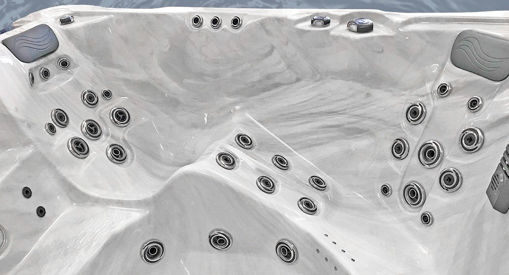 pdc spas lounge hot tub seat