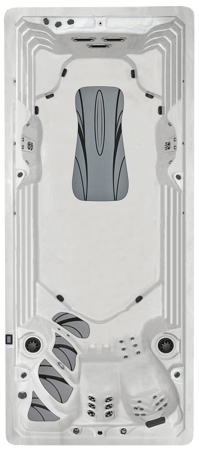 pdc spas summit sx17 swim spa model shell