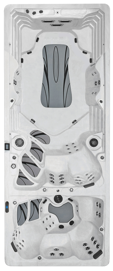 pdc spas summit sx219 swim spa shell