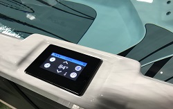 swim spa control panel