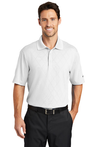 349899 Nike Dri-FIT Cross-Over Texture Polo