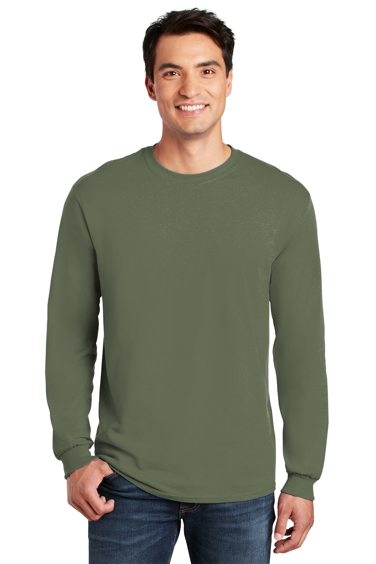 Gildan® Heavy Cotton™ 100% Cotton Long Sleeve T-Shirt