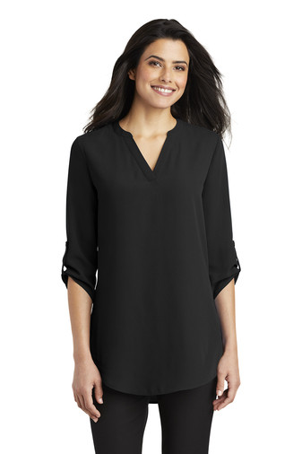 Port Authority ® Ladies 3/4-Sleeve Tunic Blouse - LW701