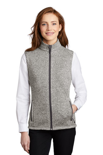 Port Authority ® Ladies Sweater Fleece Vest - L236