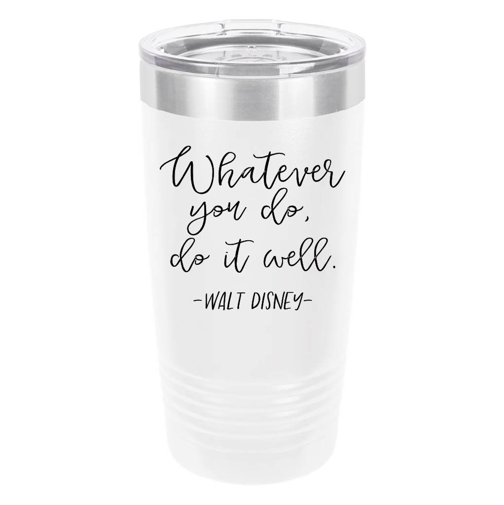 Polar Camel Disney 20oz Tumbler - Ringneck Stainless Steel Tumbler Insulated Cup - Vacuum Insulated Tumbler with Clear Lid - Great Travel Tumbler - Premium Quality Stainless Steel Tumblers