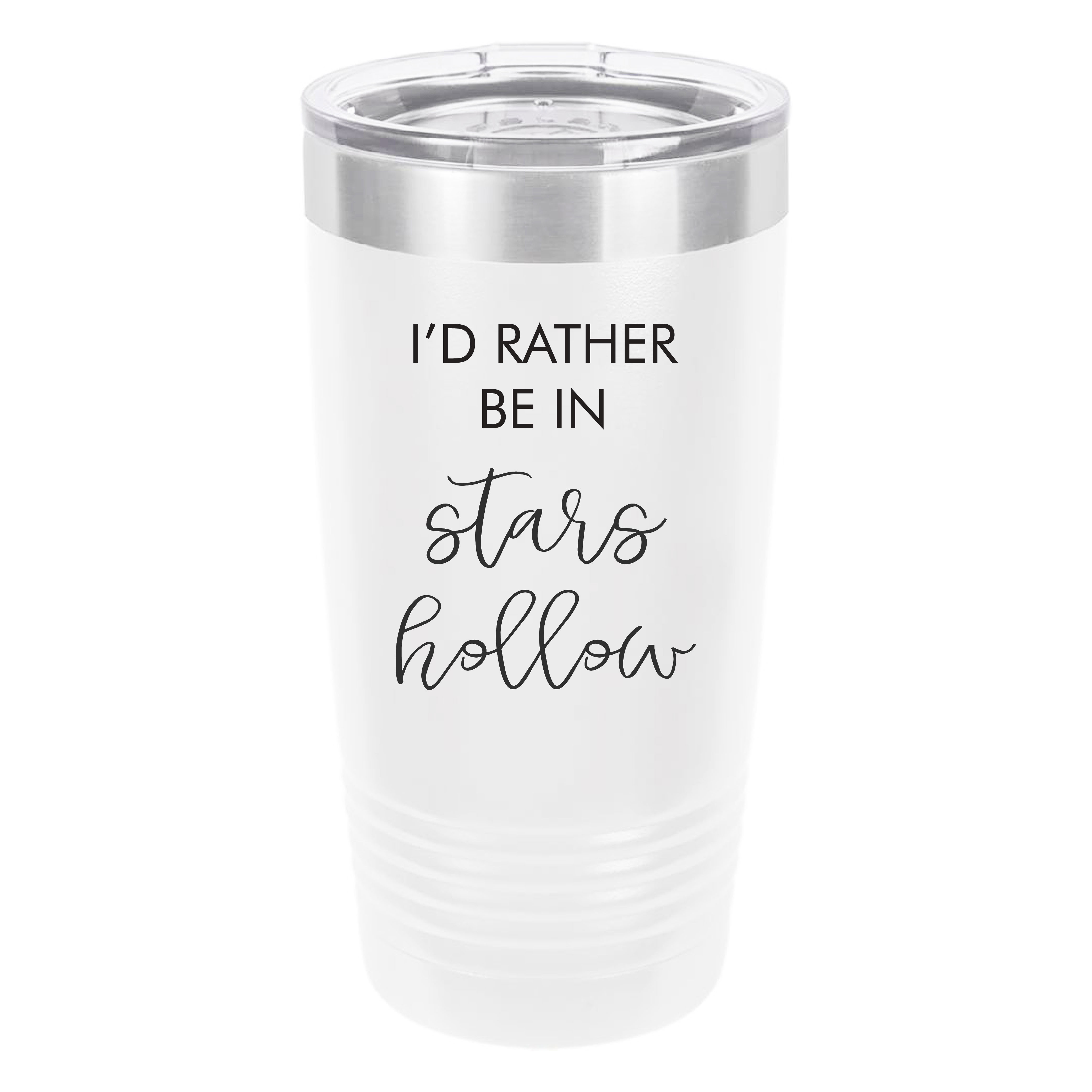 Polar Camel Stars Hollow 20oz Tumbler - Ringneck Stainless Steel Tumbler Insulated Cup - Vacuum Insulated Tumbler with Clear Lid - Great Travel Tumbler Premium Quality Stainless Steel Tumbler