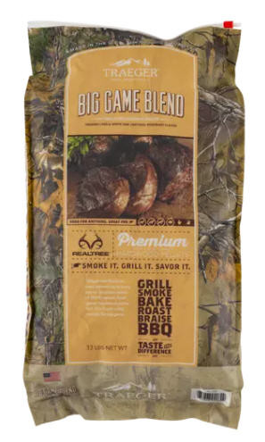 TRAEGER REALTREE BIG GAME BLEND WOOD PELLETS