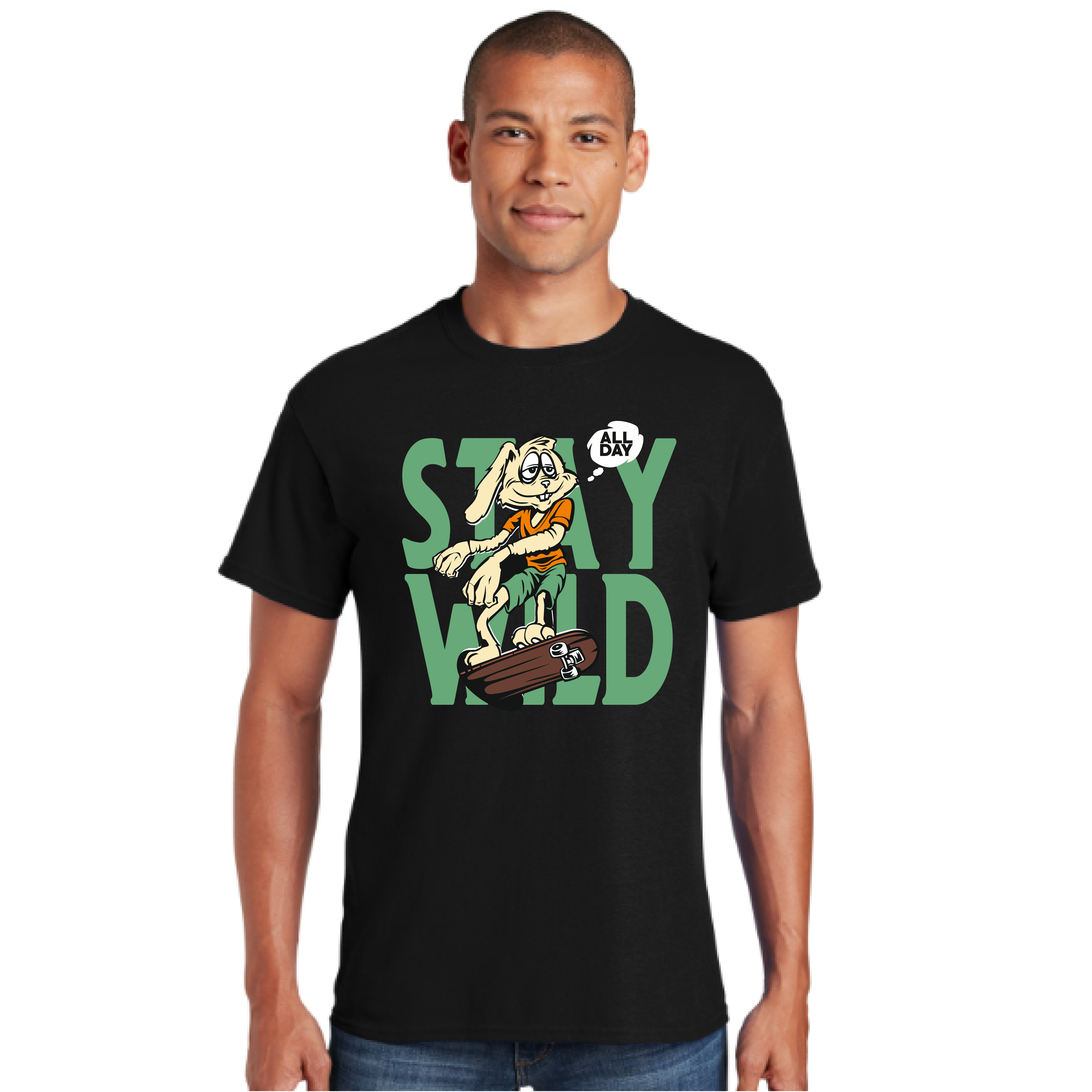 Stay Wild All Day Tee PC54