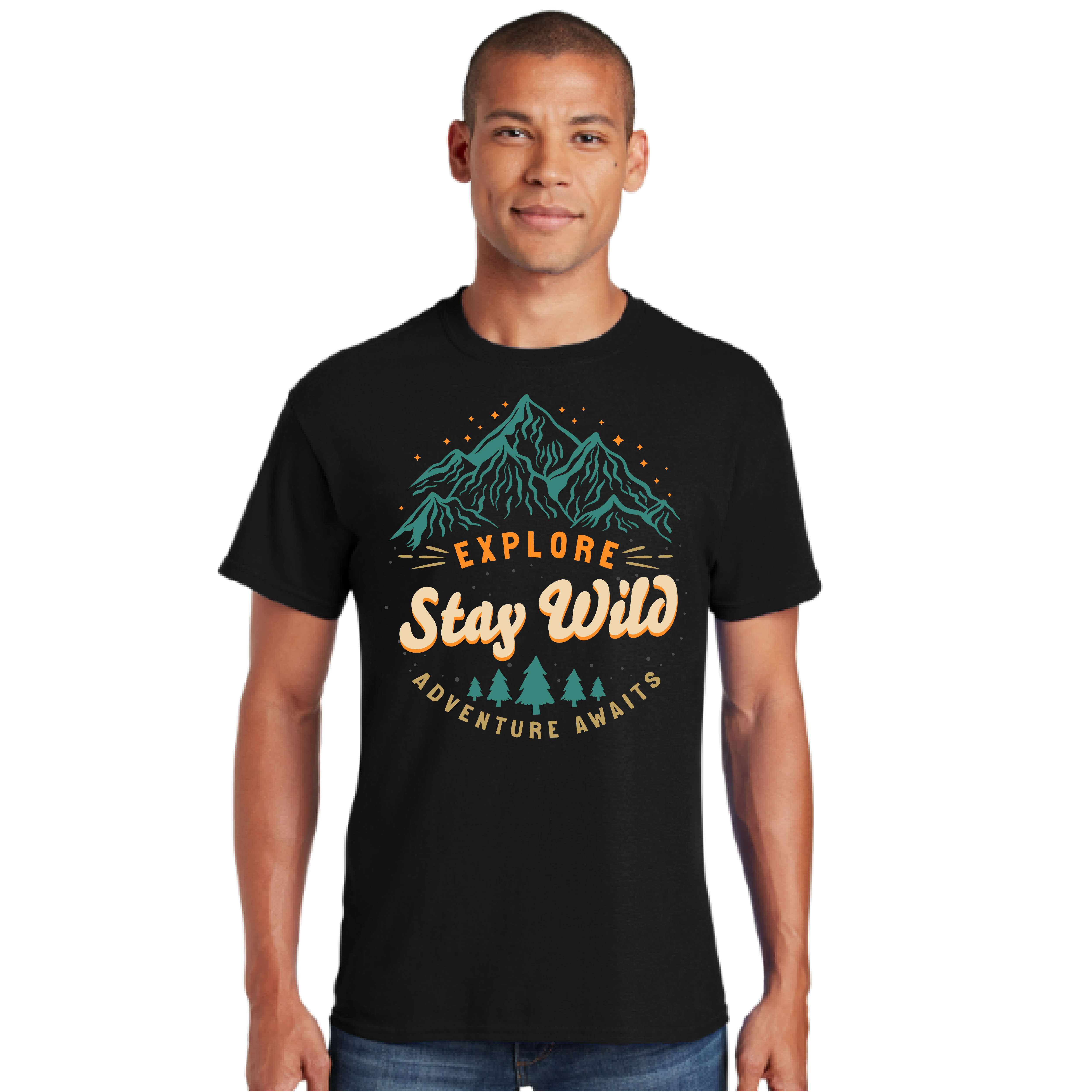 Stay Wild Explore Tee PC54