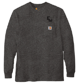 Embroidered Carhartt ® Workwear Pocket Long Sleeve T-Shirt - CTK126