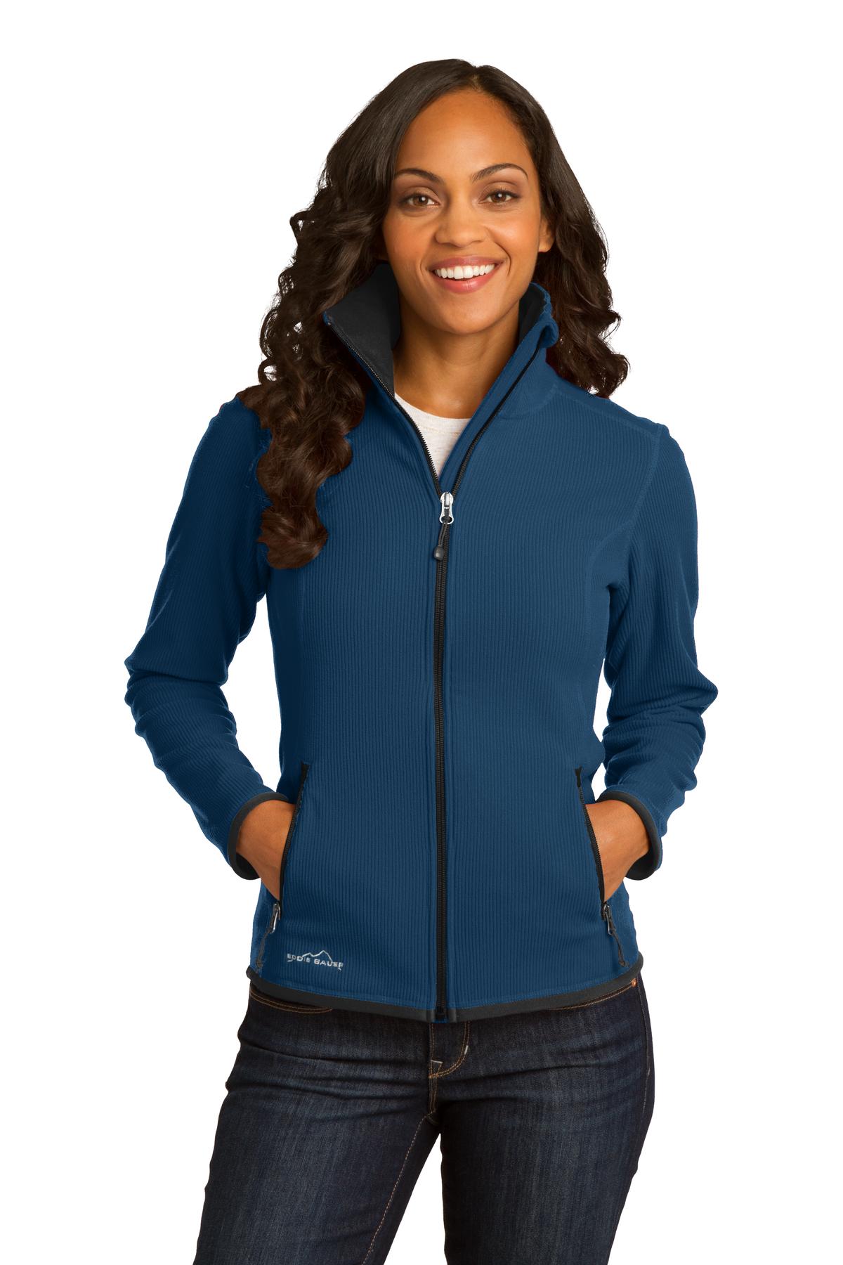 Eddie Bauer Ladies Full-Zip Vertical Fleece Jacket