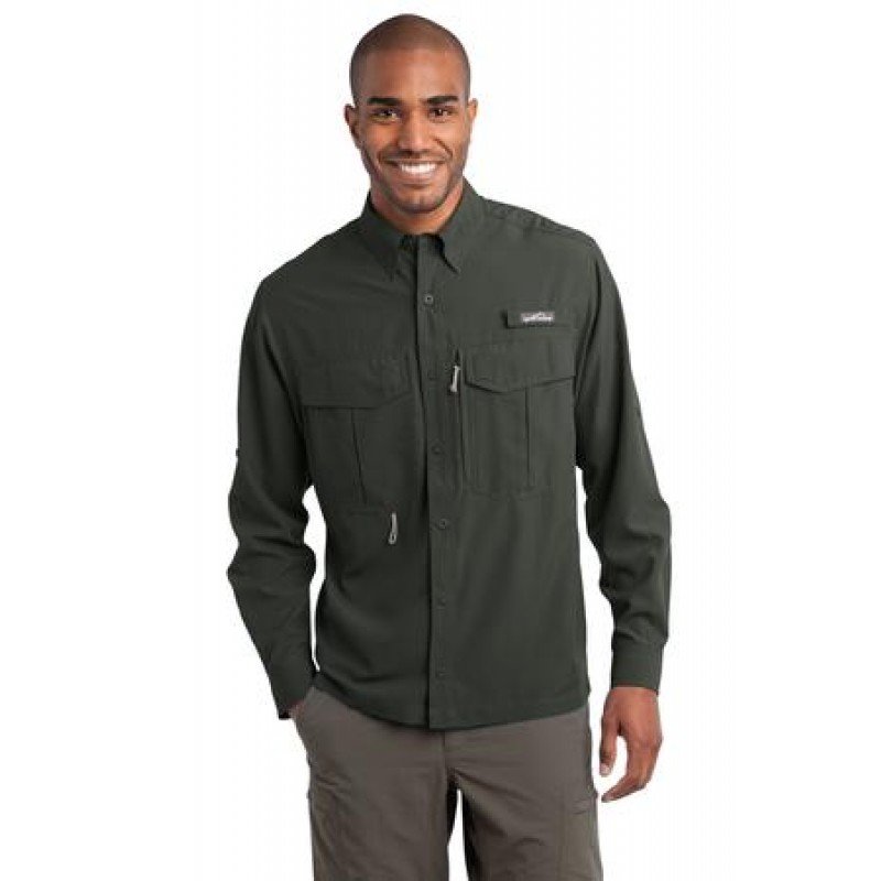 Eddie Bauer Long Sleeve Performance Fishing Shirt