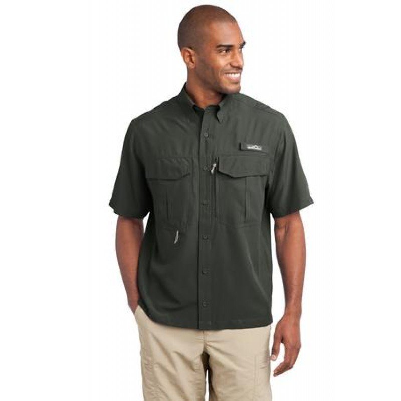 Eddie Bauer Short Sleeve Fishing Shirt