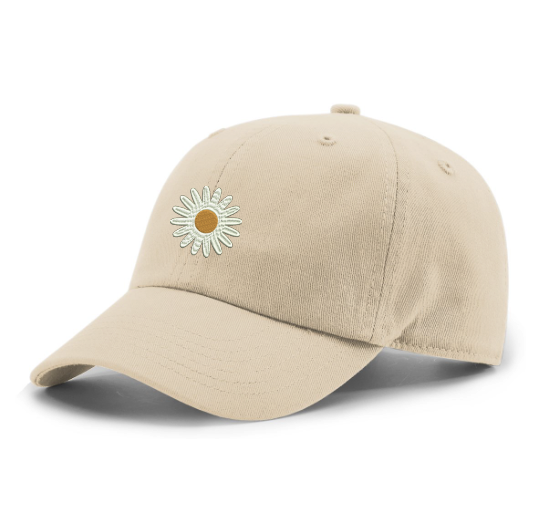 Stay Wild Flower Embroidered Hat 320