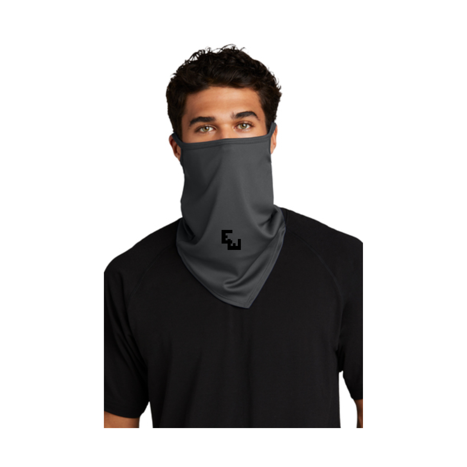 Embroidered Ear Loop Gaiter Mask - G103
