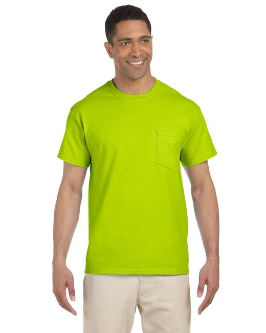 Safety Yellow Pocket Tee Shirt