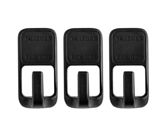 TRAEGER GRILL HOPPER MAGNETIC TOOL HOOKS - 3 PIECE