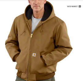 MEN'S FLANNEL LINED DUCK JACKET