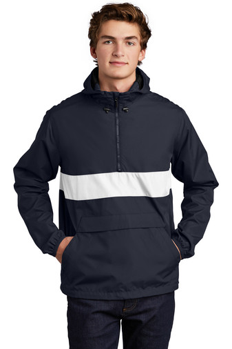 JST65 Sport-Tek® Zipped Pocket Anorak - TPMECH