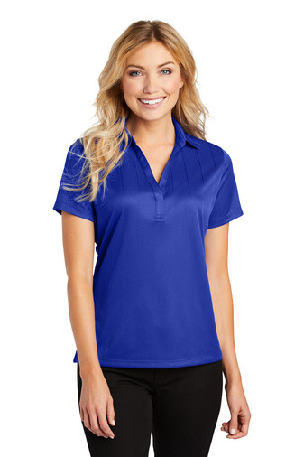 L528 Port Authority® Ladies Performance Fine Jacquard Polo - TPMECH