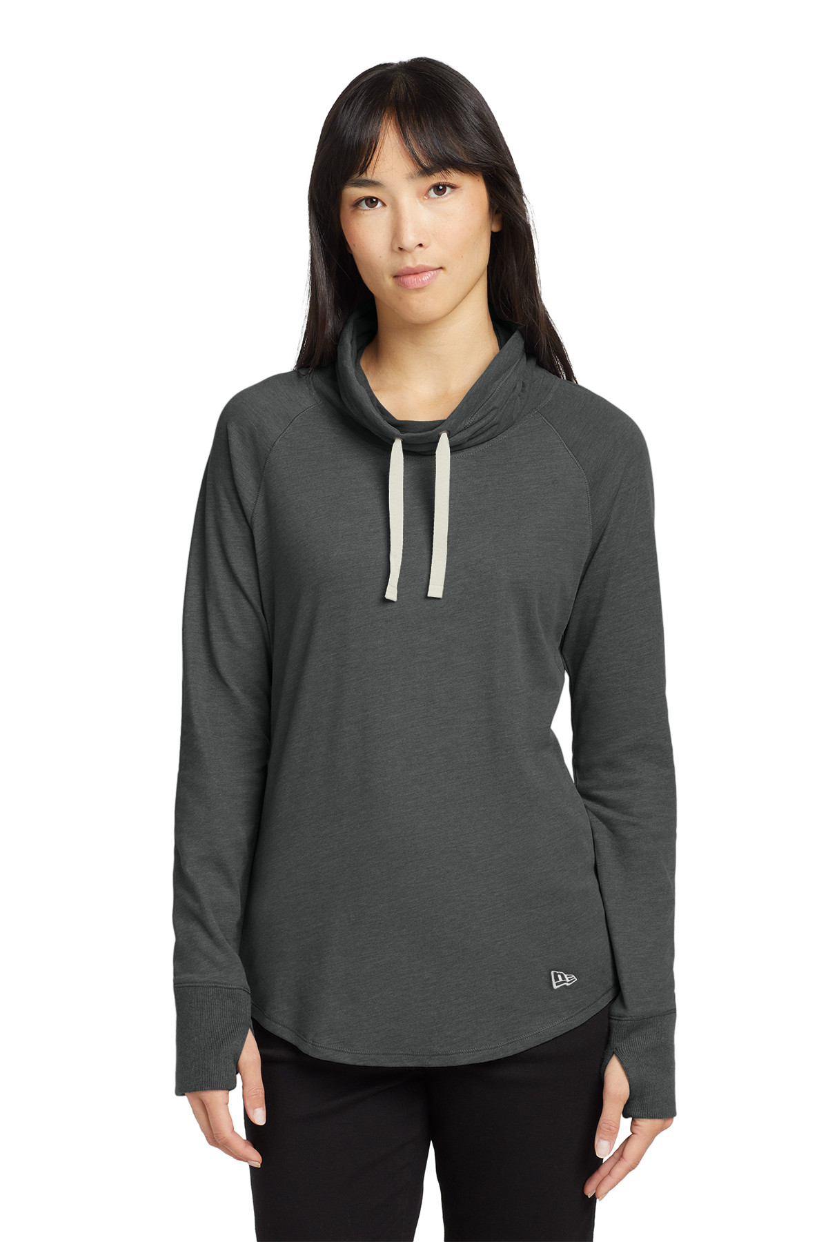 LNEA123 New Era ® Women's Sueded Cotton Blend Cowl Tee - FNB