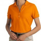 NIKE Women's Pique Knit Polo