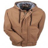 Berne FR Quilt Lined Hooded Jacket