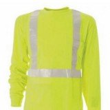 Berne Hi-Visibility Long Sleeve Pocket Tee