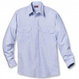 Red Kap Long Sleeve Dress Uniform Shirt