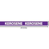 Kerosene Reflective Sticker - Purple