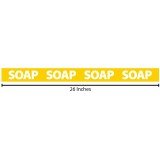 Soap Reflective Sticker - Yellow