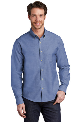 S651 Port Authority ® Untucked Fit SuperPro ™ Oxford Shirt - TPMECH