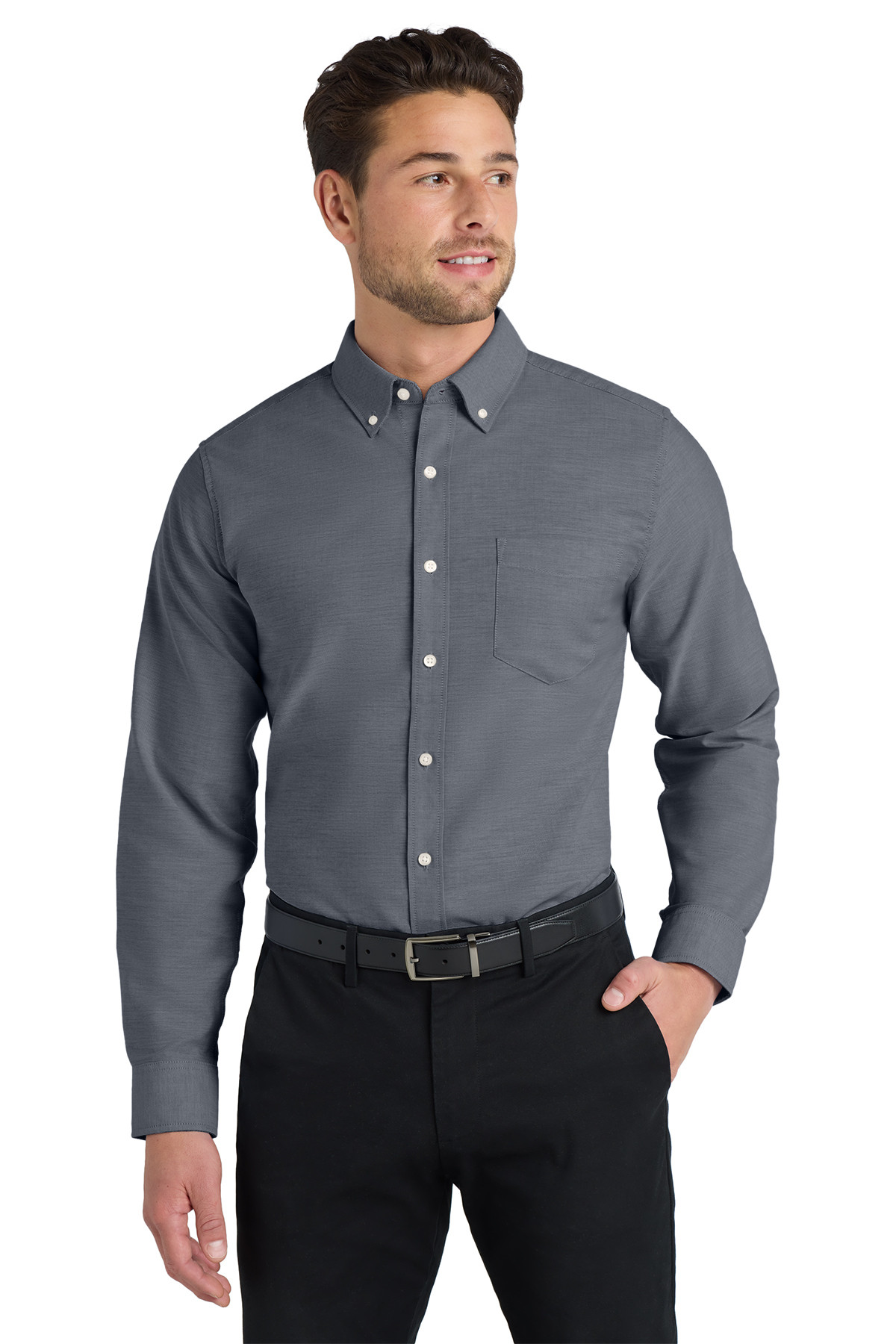 S658 Port Authority® SuperPro™ Oxford Shirt - FNB