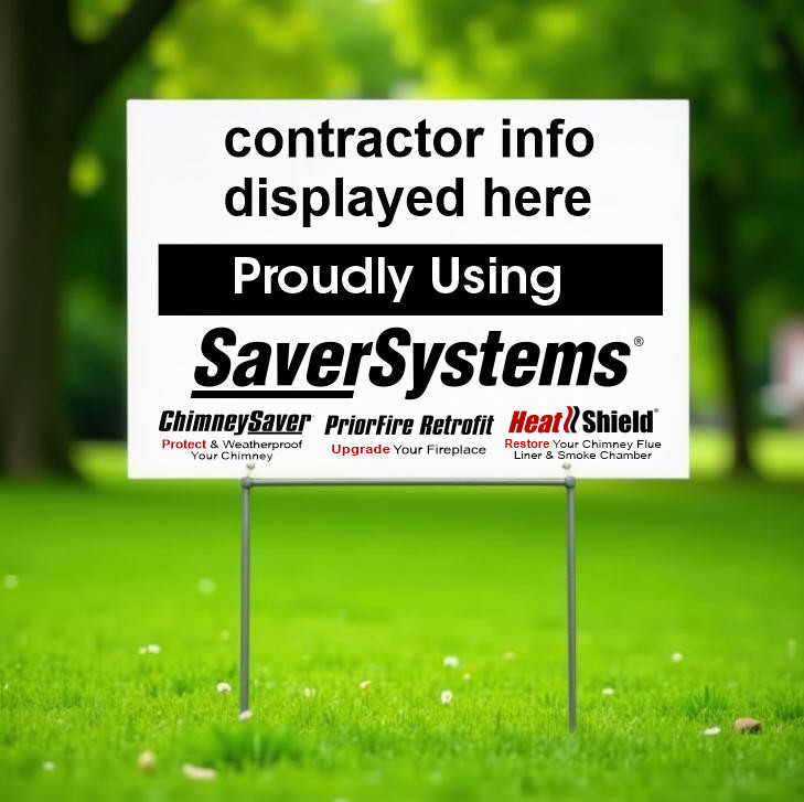 Corrugated Plastic Yard Sign 18x24 - SaverSystems