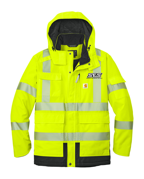 Carhartt® ANSI 107 Class 3 Waterproof Heavyweight Insulated Jacket