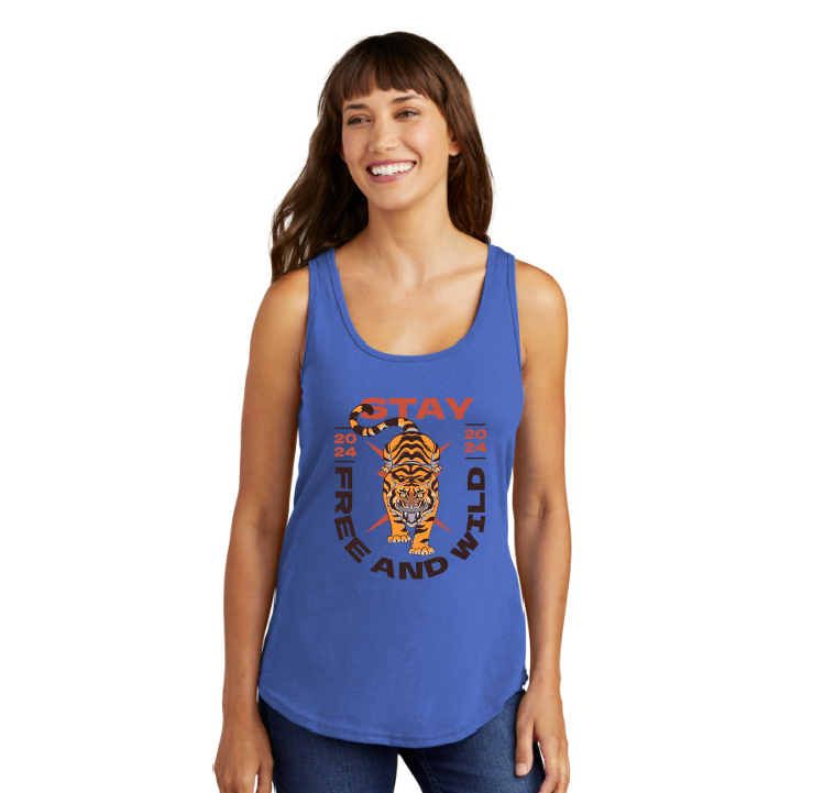 Stay Free & Wild Ladies Tank LPC54TT