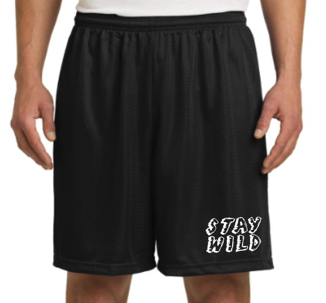 Stay Wild Groovy Mesh Shorts ST510