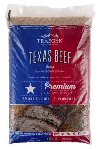 TRAEGER TEXAS BEEF BLEND WOOD PELLETS