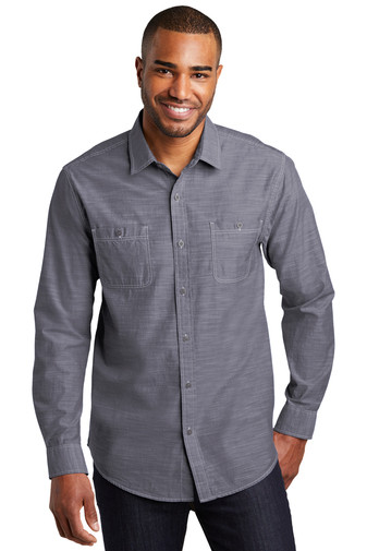 W380 Port Authority® Slub Chambray Shirt - TPMECH