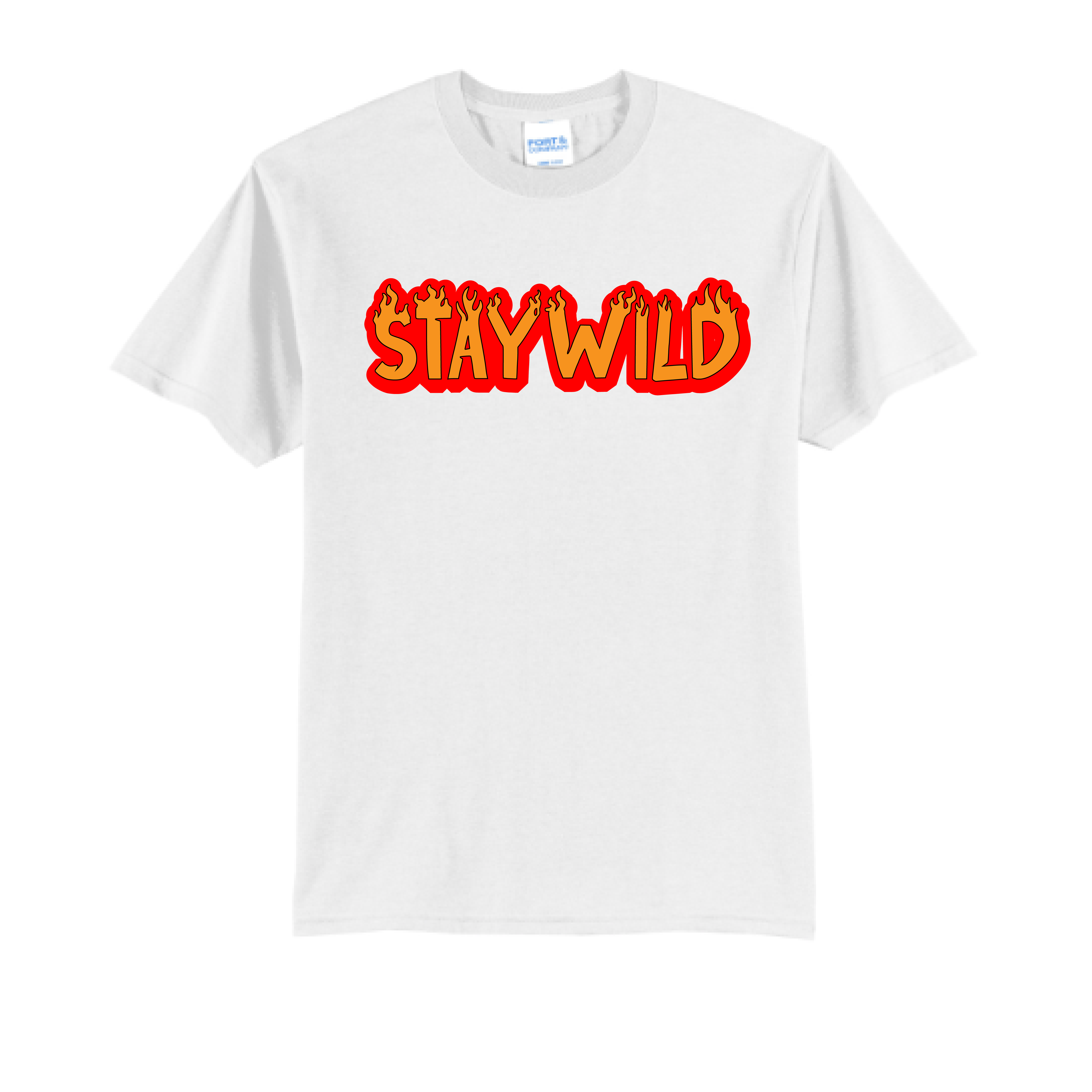 Stay Wild Flame Tee PC54