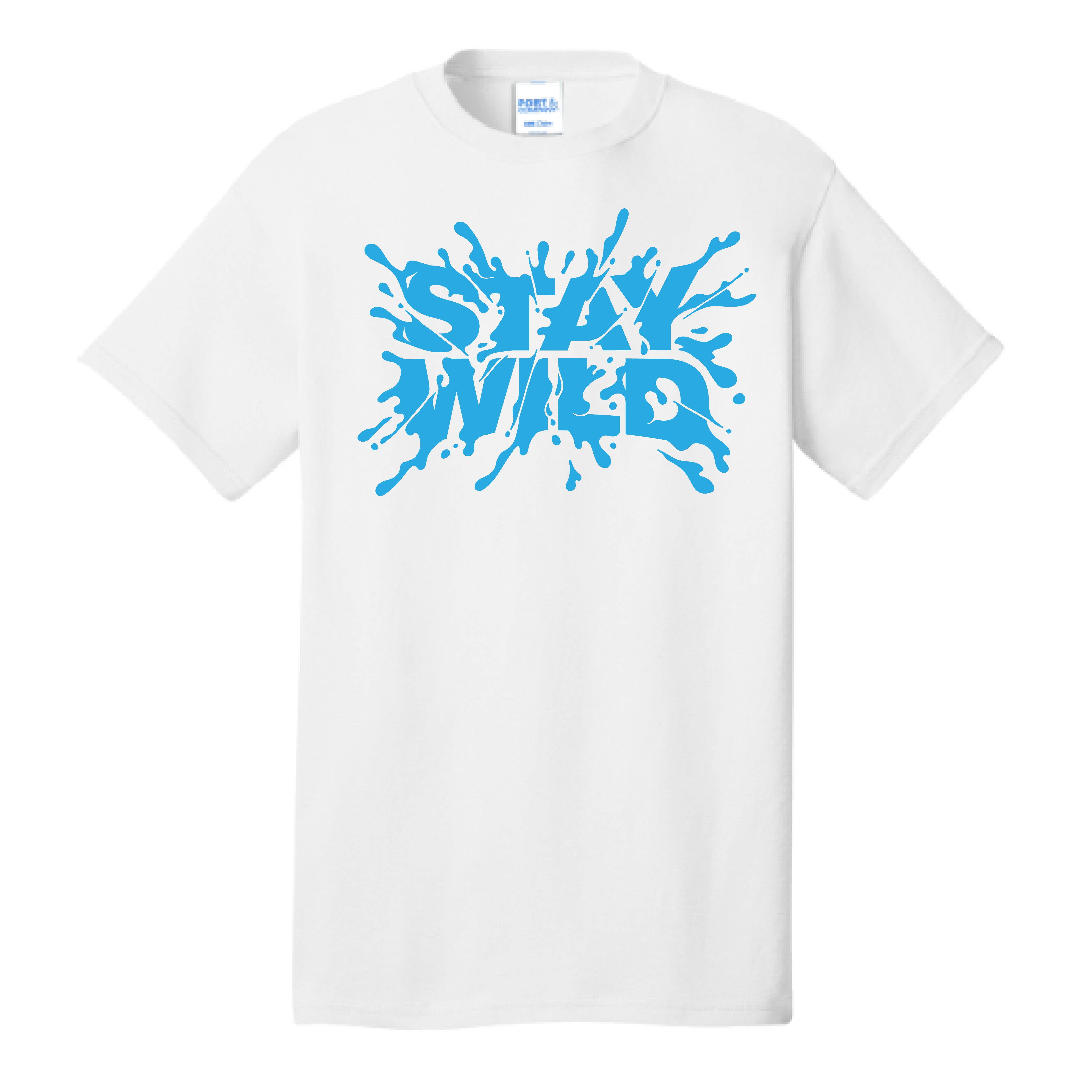 Stay Wild Splash Logo Tee PC54