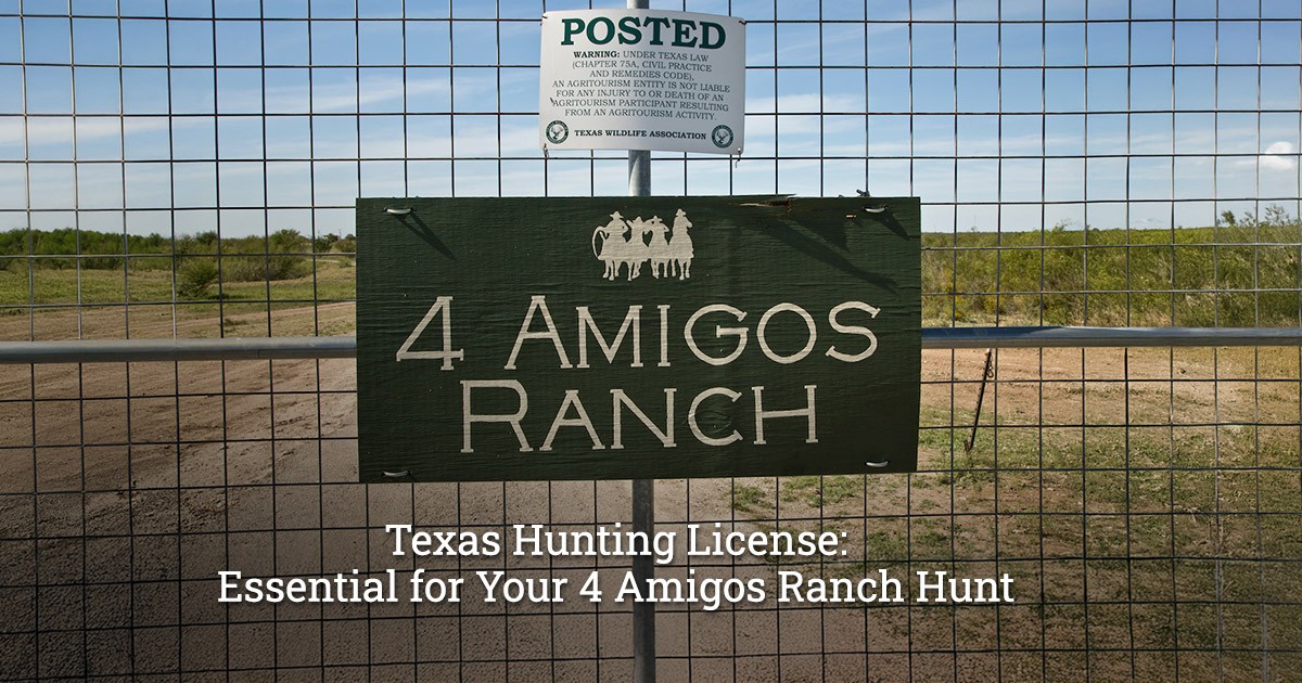 4 amigos ranch sign on fence