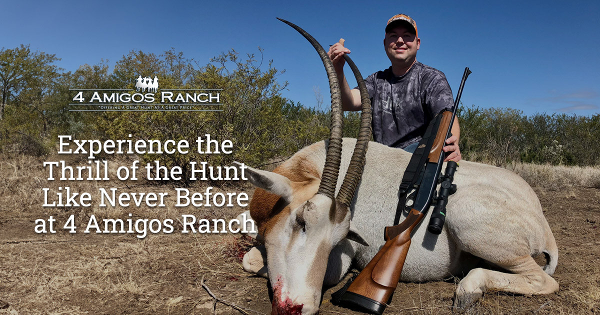 Experience the Thrill of the Hunt Like Never Before at 4 Amigos Ranch