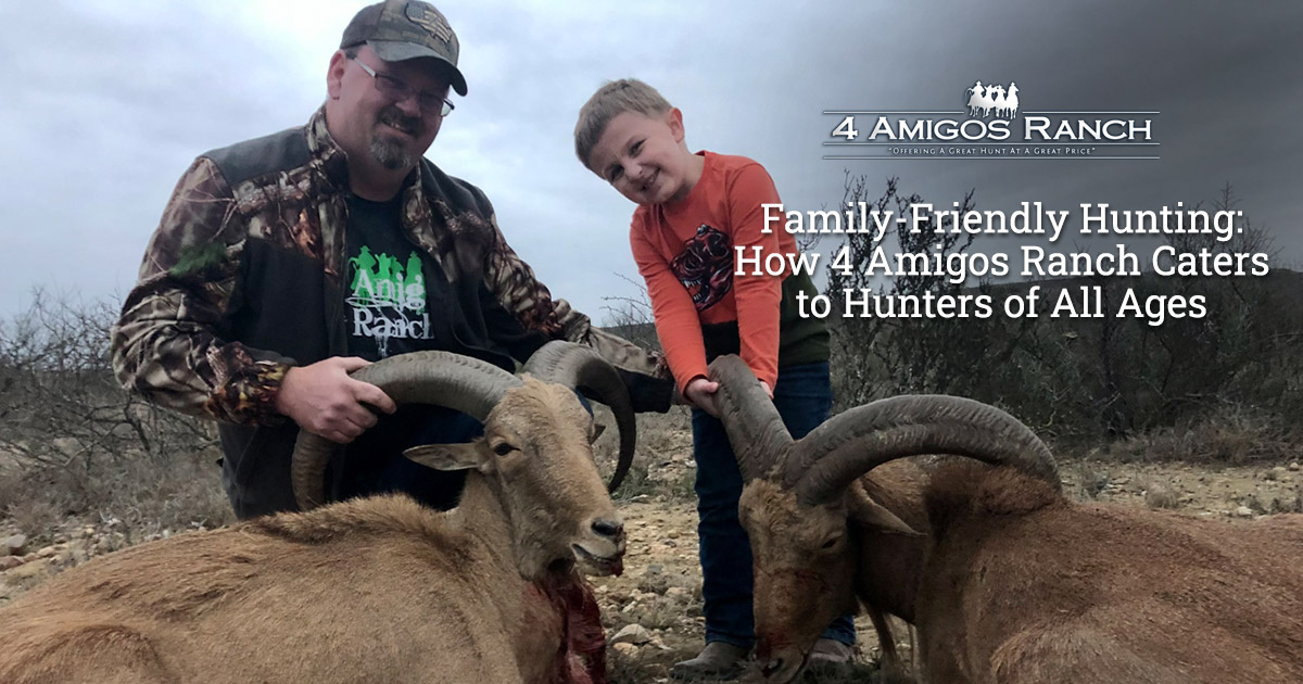 father and son ram hunting