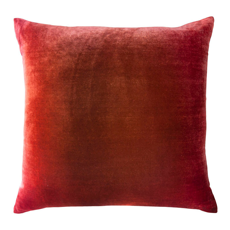 Ombre Velvet Throw Pillow By Kevin O'Brien Studio
