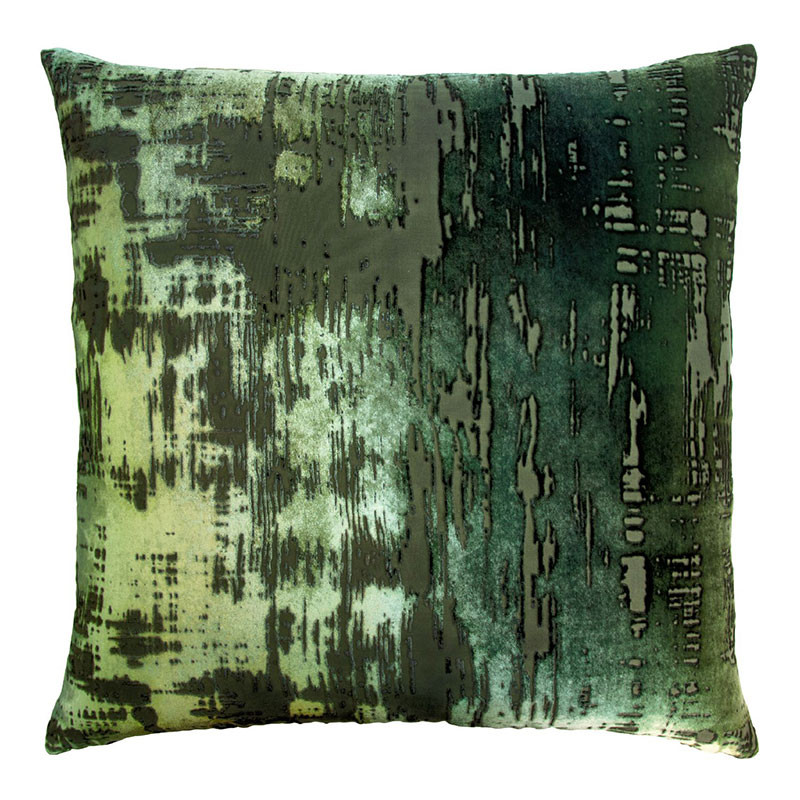 Brushstroke Velvet Throw Pillow By Kevin O'Brien Studio