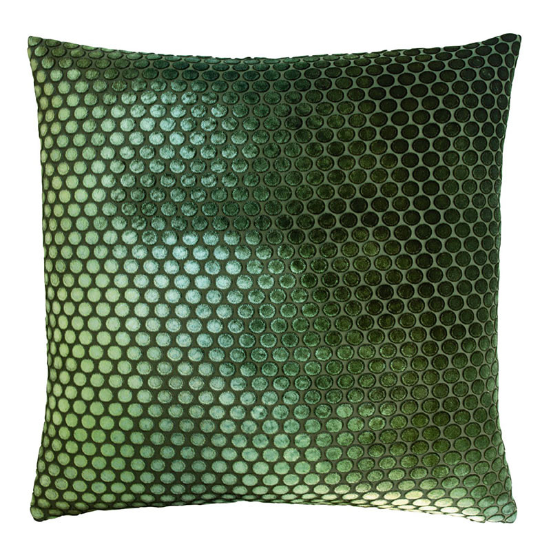 Dots Velvet Throw Pillow By Kevin O'Brien Studio
