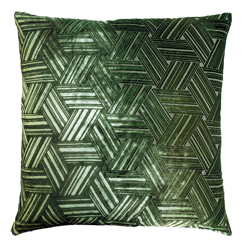 Entwined Velvet Pillow by Kevin O'Brien Studio