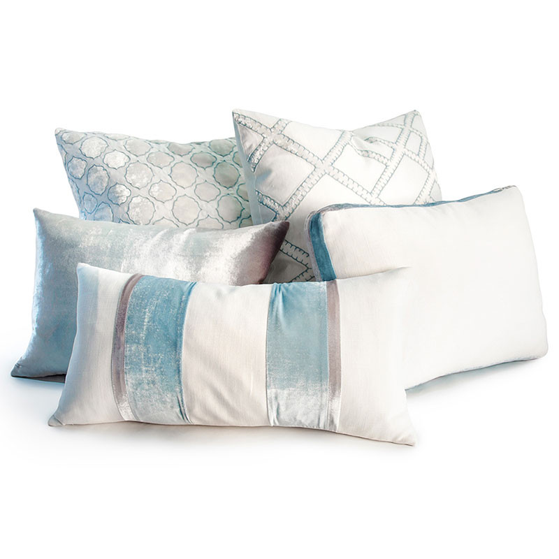 Stripe Oblong Pillow by Kevin O'Brien Studio